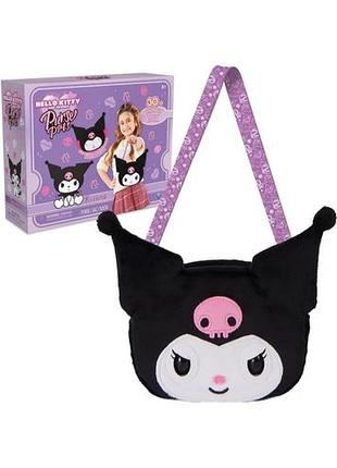 Интерактивная сумочка хеллоу котти purse pets sanrio hello kitty and friends kuromi spin master