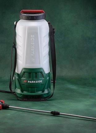 Обприскувач акумуляторний професійний 5l parkside (німеччина), професійний обприскувач для дерев, pig