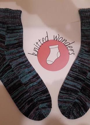 В'язані шкарпетки ручної роботи