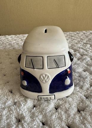 Керамическая копилка автобус volkswagen t1 (matalan) camper van