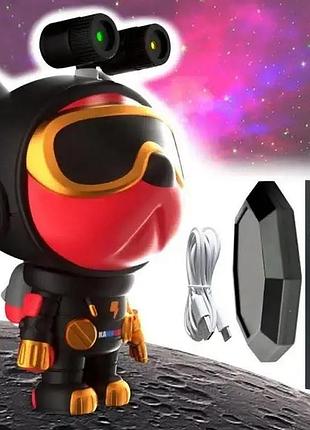 Лазерный проектор – ночник собака-астронавт nebula dog projector ∙ проекция космоса и звездного неба