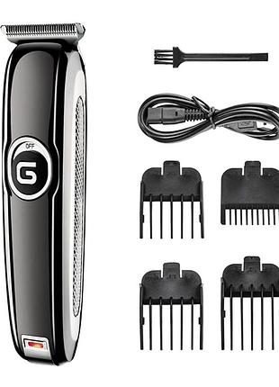Машинка для стрижки бездротова gemei gm-6050 стрижка бездротова ∙ акумуляторна машинка gm-6050 для стрижки волосся