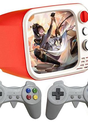 Игровая консоль h7 mini tv ретро 740 игр + 2 джойстика ∙ портативная ретро-консоль h7 с экраном и джойстиками