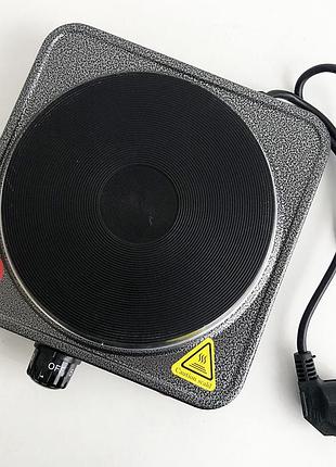 Настольная дисковая плита domotec ms-5811 на 1 конфорку ∙ электроплита одноконфорочная, 1500вт