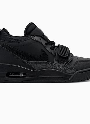 Кроссовки мужские nike air jordan legacy 312 low black
