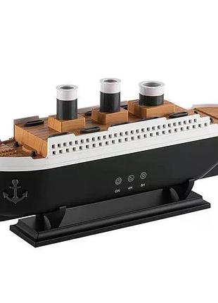 Увлажнитель воздуха титаник and-20-21pcs в виде модели корабля • usb-диффузор эфирного масла humidifier для дома, офиса и декора