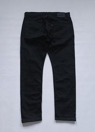 Чоловічі джинси levi's premium 512 blank red tab slim taper jeans 36x30 - black