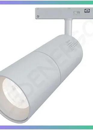 Магнитный трековый светильник oledim ol48a 18w 3000k 4000k 6000k белый для освещения помещений