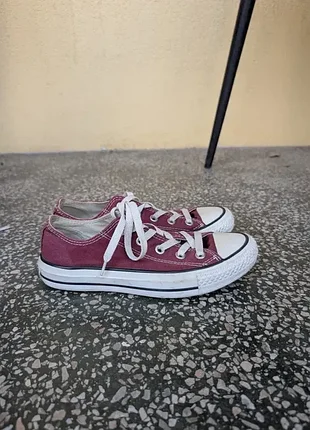 Кеди converse бордові / cherry (оригінал) – розмір 36.5