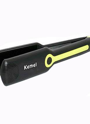 Утюжок для волос kemei km-2116 с турмалиновым покрытием | плойка гофре