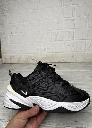 Черные кроссовки nike m2k tekno 38.5 р