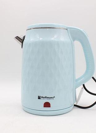 Електрочайник 2,5 л hoffmans electronics hm-2542 • електричний чайник для дому 2000w
