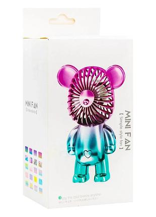 Портативний міні-вентилятор simple style fan • ручний usb-вентилятор simple style fan для дому, офісу, прогулянок і поїздок