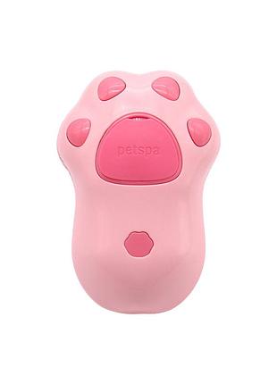 Парова щітка cat's paw pet spa для вичісування шерсті з розпилювачем · usb зарядка