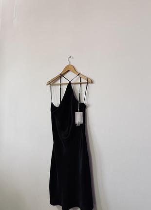 Нова атласна сукня bershka🌿