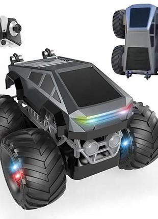 Машинка джип stunt car off road cybertruck lh-c096 ∙ rc внедорожник stunt car cybertruck с трюками 360°