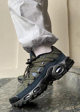 Кросівки чоловічі nike air max tn plus khaki/black