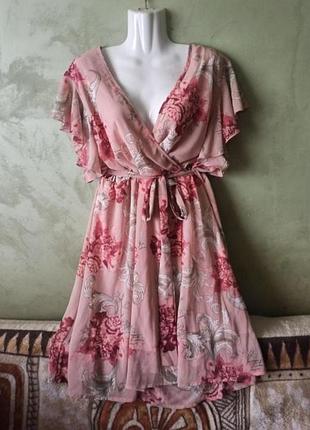 🌸🕊🌿 ... сукня жіноча плаття квітковий принт  р.50-52 бренд  shein ... 🌿🕊🌸