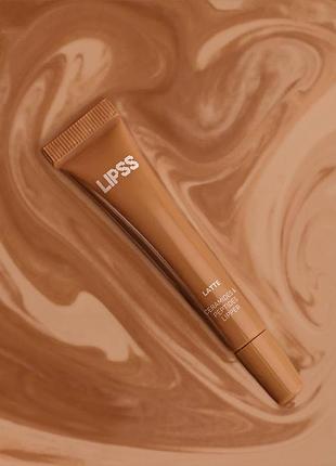 Lipss - блиск для губ lipper latte lip gloss (8 мл)