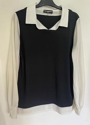 Блуза karl lagerfeld s