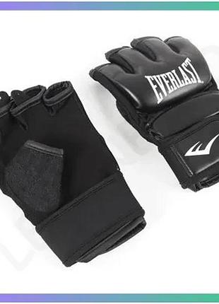 Рукавички для mma everlast core everstrike glove черные унисекс m для тренировок и бокса sku_p00002938