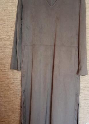 Сукня замшева  max mara