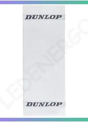 Рушник dunlop ac towel белый черный 35x90 см 100% хлопок для спорта и фитнеса полотенце унисекс sku_307386