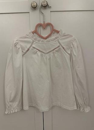 Комбінована блузочка zara 6-7 (120 см)