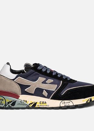 Premiata mick black blue grey
