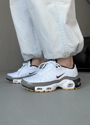 Кросівки чоловічі nike air max tn white/gray/orange