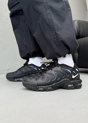 Кросівки чоловічі nike air max tn plus drift black/white logo