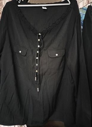 Рубашка женская, вискоза, размер l.xl