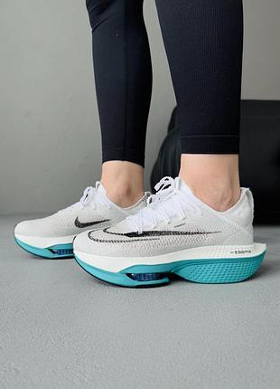 Кросівки жіночі nike air zoom alphafly next% 2 white/blue