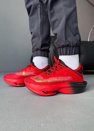 Кроссовки мужские nike air zoom alphafly next% 2 red/black