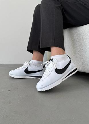Кросівки жіночі nike cortez white/black