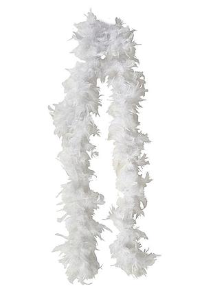 Боа из перьев 80г (белое)