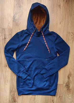 S / m / nike / худи / темно-синего цвета / adidas / кофта женская / на зиму / на осень / реглан / для девушек / sweatshirt / vintage