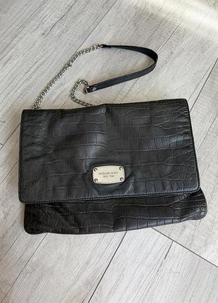 Вінтажна шкіряна сумка michael kors