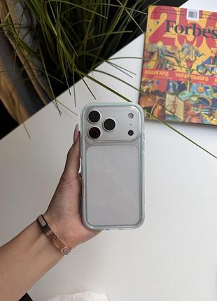 Чехол iphone blue 17 pro max