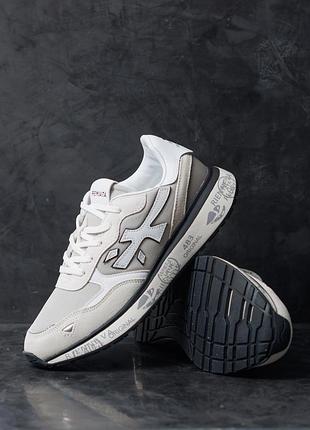 Premiata moerun white grey black 4