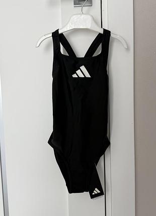Купальник дитячий чорний adidas