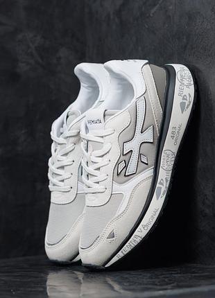 Premiata moerun white grey black 5