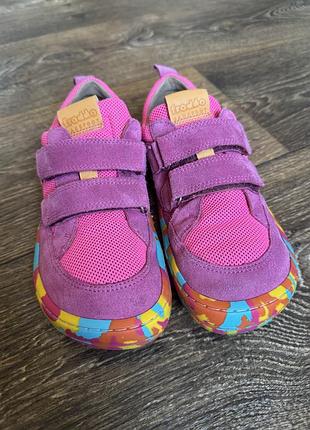 Дитячі кросівки froddo barefoot baze fuxia розмір 35 23 см