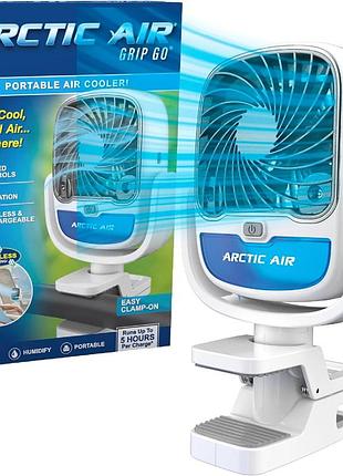 Акумуляторний вентилятор arctic cool clamp з прищіпкою та usb-зарядкою
