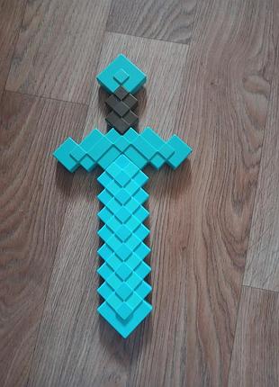 Меч алмазний minecraft  оригінал відмінний стан