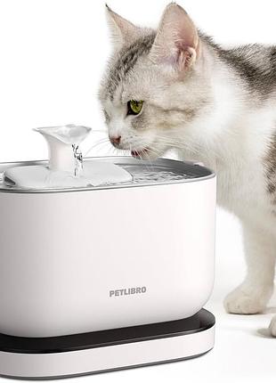 Автоматическая поилка для котов и собак petlibro dockstream cordless fountain 2,5 л plwf115 - лёгкий б/у
