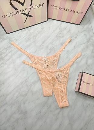 Мікротрусики-стрінги wink™. pink. victoria's secret. оригінал 🇺🇸