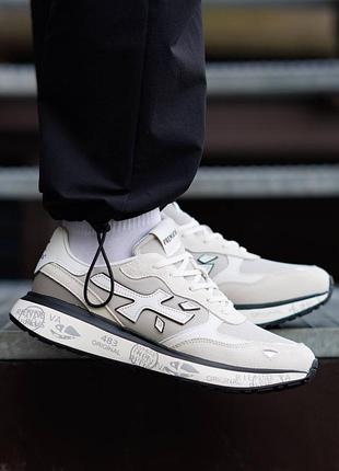 Premiata moerun white grey black 4