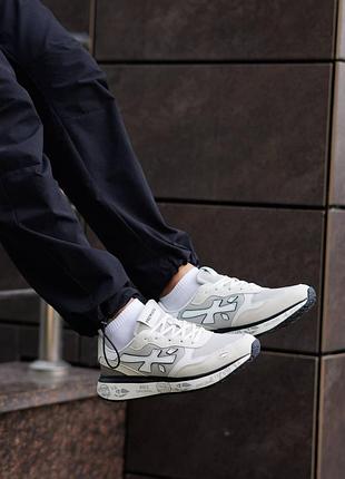 Premiata moerun white grey black 7