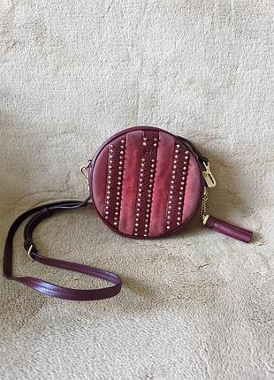 Оригинальная сумка кросс-боди michael kors canteen round crossbody